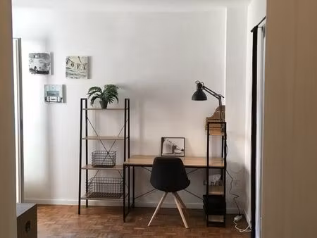 studio meublé 24m2  tout équipé  grenoble centre arrêt tram chavant