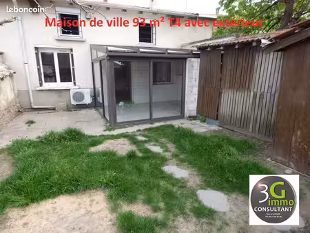 maison village 93 m² | 3 chambres | terrasse