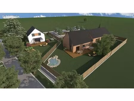 maison avec terrain 4 pièces 74m²
