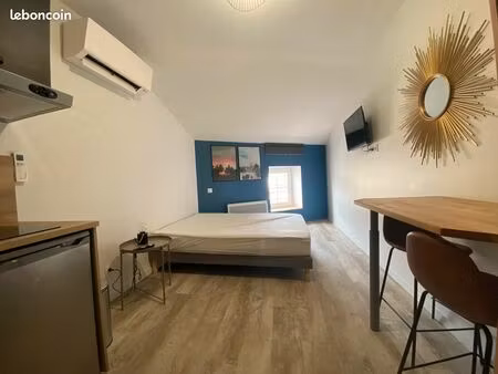 studio meublé climatisé dispo de suite