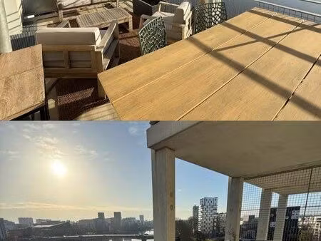 t3 vue sur loire avec grandes terrasses