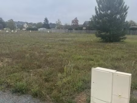 terrain 412 m² soucelles