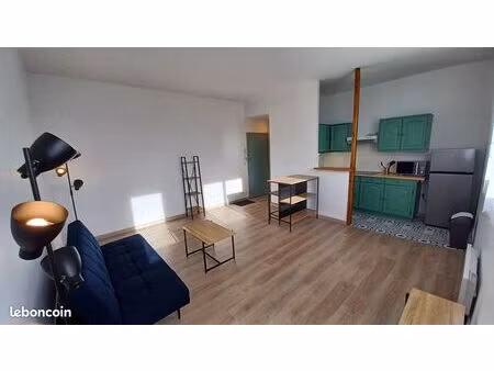 grand appartement f2 meublé proche gare montargis (48m²)