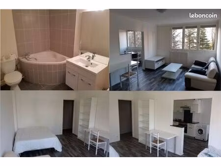 appartement t1 bis 42 m2 meublé  proche université  iut  parc de l’europe