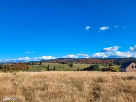 terrain de 3000m2 avec panoramique sur la nature