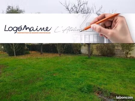 terrain 450 m² avrille