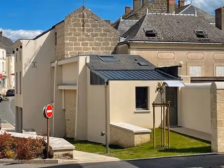 ensemble immobilier t3 + local commercial centre ville doué