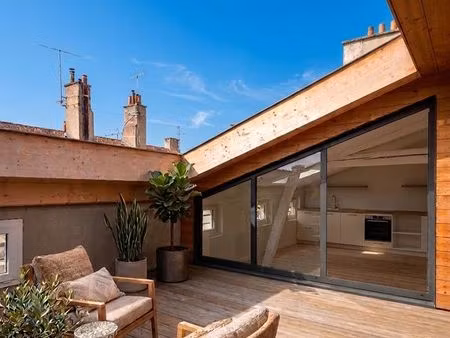 exceptionnel – t5 neuf de 115 m² avec terrasse tropézienne – hypercentre