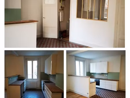 location appartement t2/t3 rénové – 63 m² – saint-étienne centre