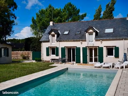 ? maison familiale + studio indépendant + piscine pornichet – quartier des forges
