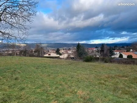 terrain 850 m² monistrol sur loire