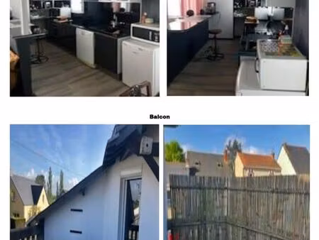 location bel appartement (t2  non meublé)