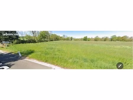 terrain constructible 3994 m2 sanssac l’eglise