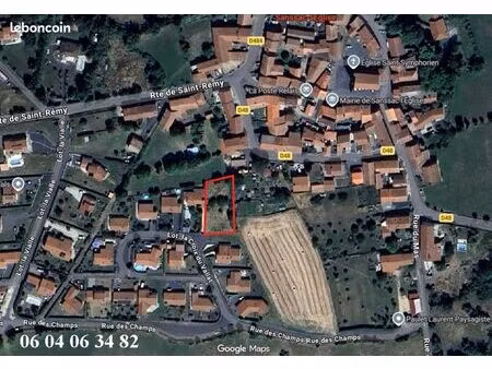 terrain constructible à sanssac l'eglise