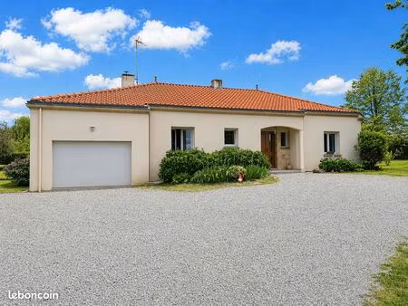 maison à ligné 130m² de plain-pied avec 2 chambres  garage  jardin