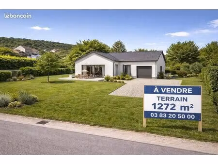 terrain 1272 m² bouxières-aux-chênes