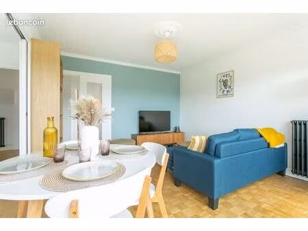 location appartement meublé -2 ch - parking - balcon