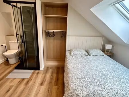 ◊ mini-studio meublé 20 m² avec sdb + wc privés – cadre calme – 650 cc