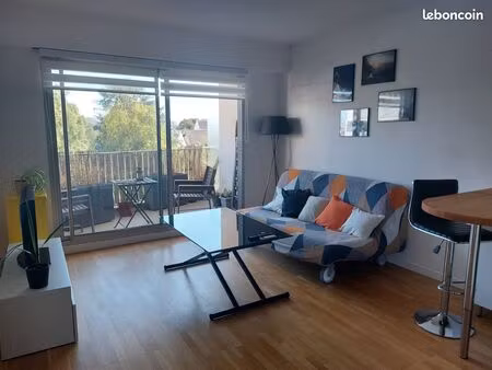 agréable 2 pièces lumineux de 37 m² avec 2 balcons