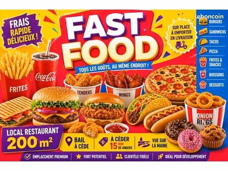 local commercial 180 m² – 15 min angers – vue maine – terrasse – idéal restauration/bar