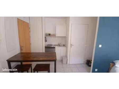 studio meublé 21m²
