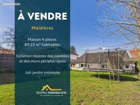 maison 4 pièces 89 m²