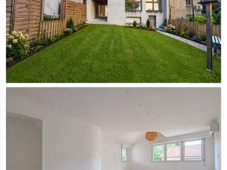 appartement entièrement rénové avec jardin privatif  garage et dépendance – secteur artem 