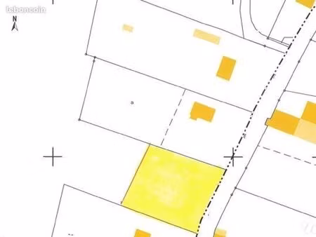 terrain 1600 m² allaire