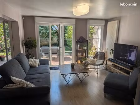 maison 115m² lumineuse au calme avec jardin et garage dans quartier recherché