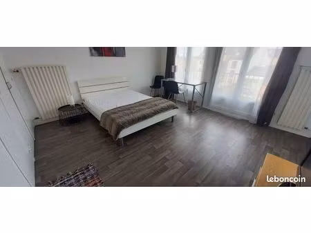 loue t1 quartier hautes folis balcon sud parking privé