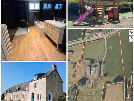 propriété de caractère - corps de ferme rénové avec 2 hectares clos