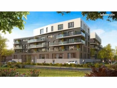 t2 lumineux avec terrasse orienté sud et parking privé