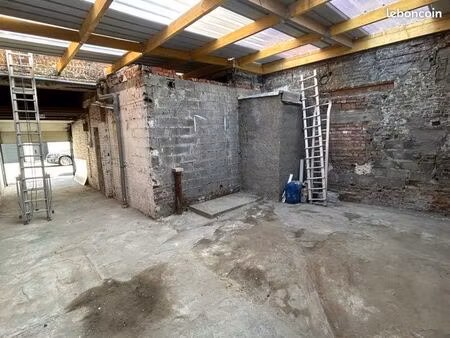 hangar de stockage à louer – 55 m² – roubaix (rue d’italie)