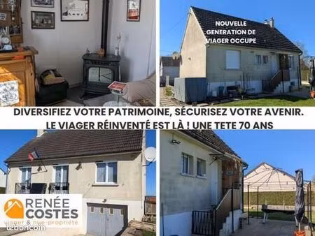 maison en viager 3 pièces 55 m²