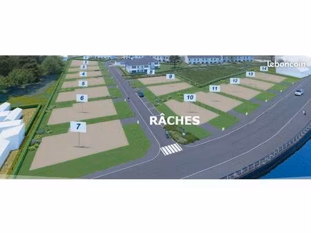 terrain 533 m² raches
