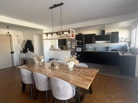 ◊ appartement 88 m² lumineux avec cave et parking privatif securisé