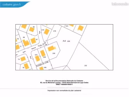 oise proche beauvais lot de 5 terrains à bâtir