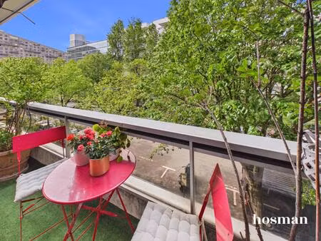 appartement 4 pièces de 77 m² avec balcon - lumineux et calme - rue de bellevue  boulogne-