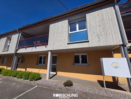 dannemarie : appartement de type f2 en rez-de-chaussé