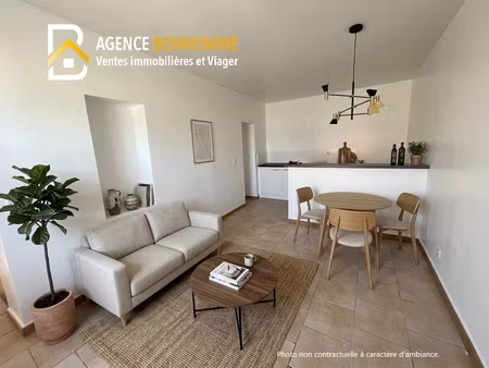 appartement 3 pièces / 2 chambres - epône coeur de ville