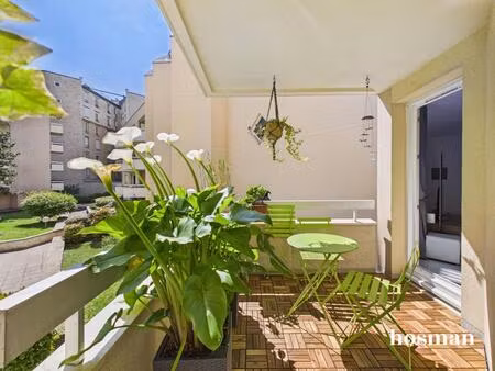 appartement 3 pièces avec balcon et parking - rue du gouverneur général éboué  issy-les-mo