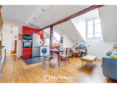 meudon hyper centre - 3 pièces - dernier étage - charme de l