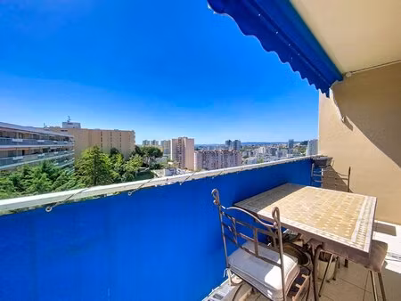 nice ste marguerite - 4/5 pièces avec balcons en dernier étage