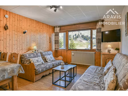 studio face aux pistes le grand-bornand chinaillon