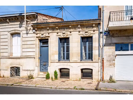 exclusivité square habitat - place nansouty - echoppe 153 m² - 4 chambres - jardin de 90 m