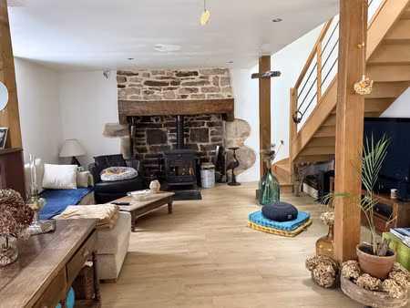 vente maison querrien  119m² 6 pièces 198 000€ avec garage