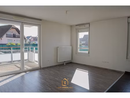 appartement 3 pièces avec balcon - garage - place de parking