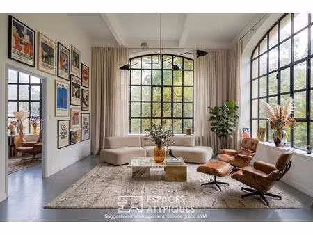 appartement de caractère dans un bâtiment rempli d'histoire