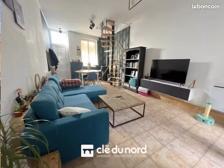 maison 2 pièces 37 m²