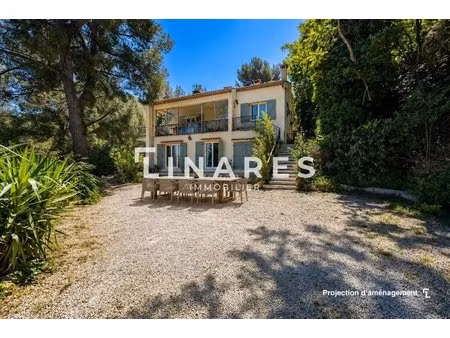 domaine des cimes - propriété de 165m² sur 4186m² de terrain - terrasse - garage - 13011